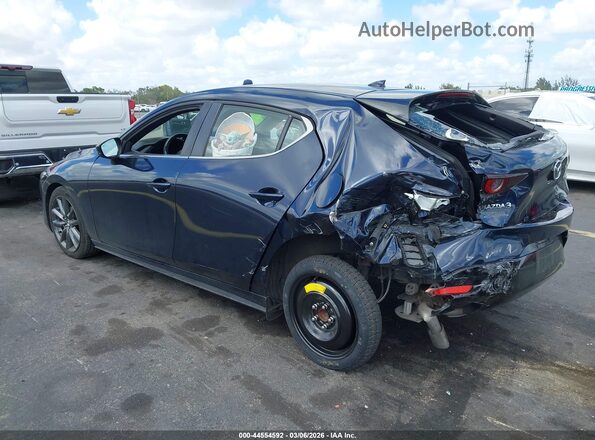 JM1BPAMM6K1140400 2019 MAZDA 3 Синий Задняя левая четверть