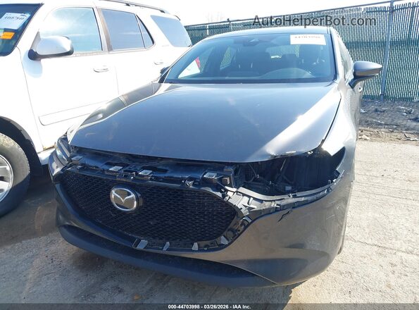 JM1BPAMMXK1132025 2019 MAZDA 3 Серый Вид задней части салона
