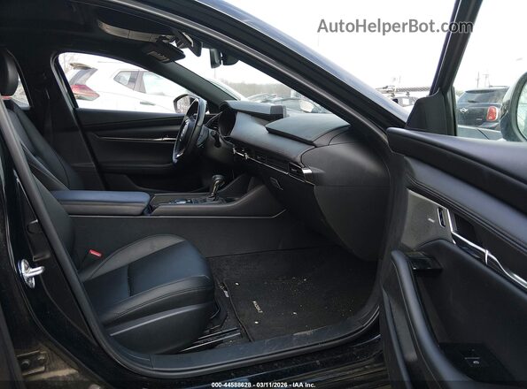 JM1BPBJY1P1623099 2023 MAZDA 3 Черный Вид салона спереди
