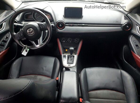 JM1DKBC72G0112986 2016 MAZDA CX-3 Черный Вид панели приборов