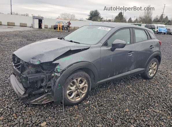 JM1DKBC74G0111015 2016 MAZDA CX-3 Gray Front left