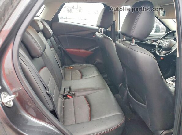JM1DKBC74G0111015 2016 MAZDA CX-3 Gray Rear seats view
