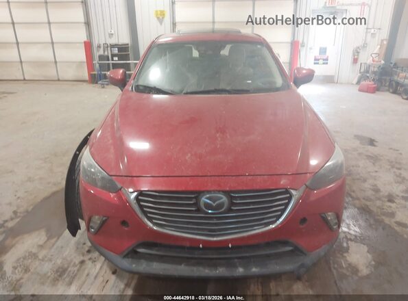 JM1DKBD74G0126502 2016 MAZDA CX-3 Красный Вид щитка приборов