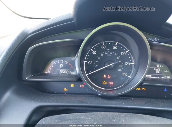 JM1DKDB71K1409683 2019 MAZDA CX-3 White Հետևի նստատեղերի տեսք