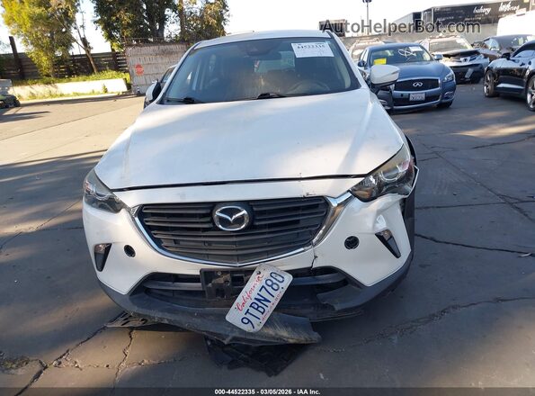 JM1DKDB71K1409683 2019 MAZDA CX-3 White Սալոնի հետևի տեսք