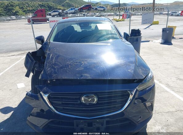 JM1DKDB71L1474616 2020 MAZDA CX-3 Blue Вид щитка приладів