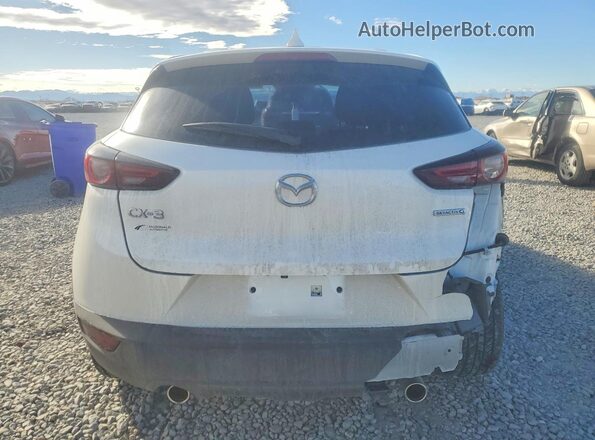 JM1DKDB71M1516350 2021 MAZDA CX-3 White Vista trasera