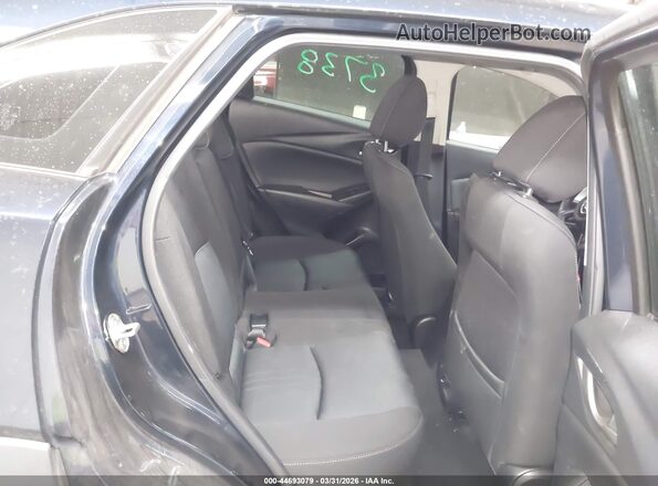 JM1DKDB74K1449806 2019 MAZDA CX-3 Dark Blue Widok naklejki z numerem VIN