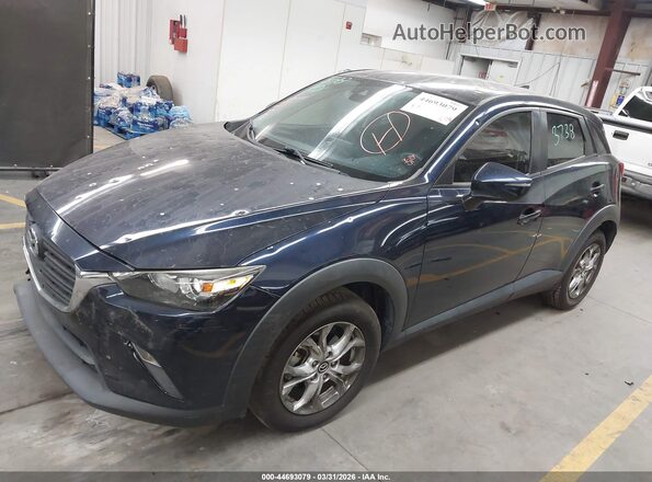 JM1DKDB74K1449806 2019 MAZDA CX-3 Dark Blue Przód lewy