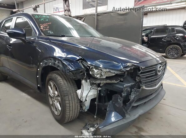 JM1DKDB74K1449806 2019 MAZDA CX-3 Dark Blue Widok z przodu