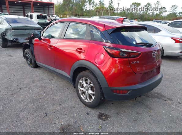 JM1DKDB77M1508818 2021 MAZDA CX-3 Red Tył lewy