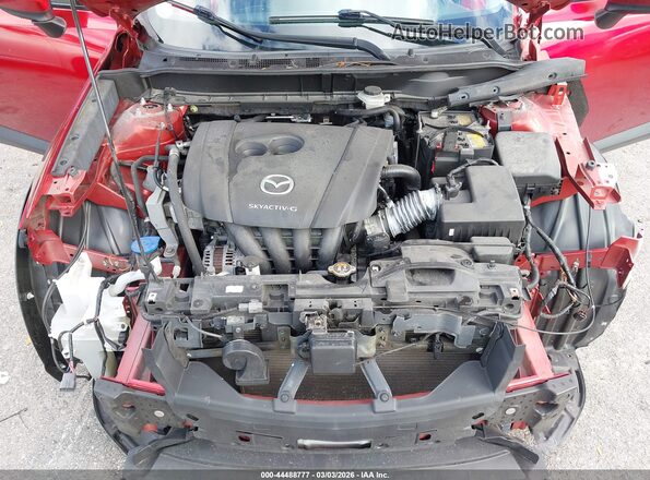 JM1DKDB77M1508818 2021 MAZDA CX-3 Red Widok z tyłu