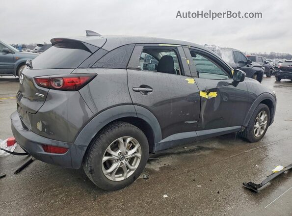 JM1DKDB79M1515477 2021 MAZDA CX-3 Gray Rear right