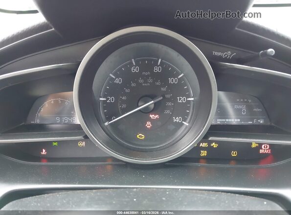 JM1DKDC78J0330384 2018 MAZDA CX-3 Синий Вид задних сидений