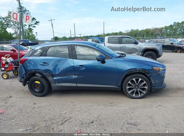 JM1DKDC7XK0402087 2019 MAZDA CX-3 Blue Սալոնի հետևի տեսք