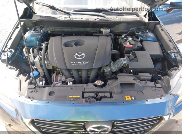 JM1DKDC7XK0402087 2019 MAZDA CX-3 Blue Հետևի տեսք