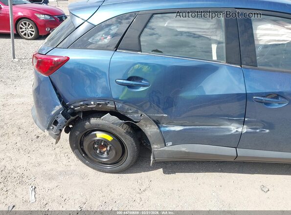 JM1DKDC7XK0402087 2019 MAZDA CX-3 Blue Դիմացի տեսք