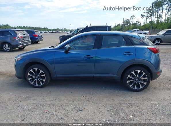 JM1DKDC7XK0402087 2019 MAZDA CX-3 Blue Սալոնի 360 աստիճան տեսք