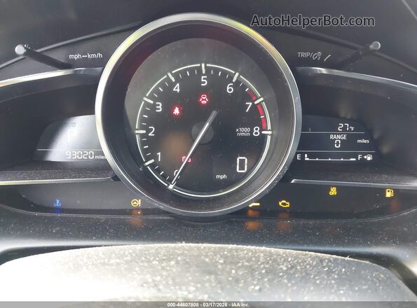 JM1DKFB70L1461934 2020 MAZDA CX-3 Белый Вид задних сидений