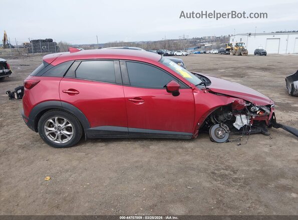 JM1DKFB74G0137784 2016 MAZDA CX-3 Red Vista interior de 360 grados