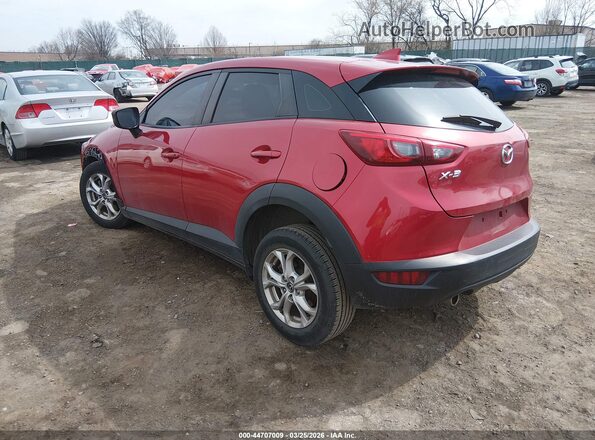 JM1DKFB74G0137784 2016 MAZDA CX-3 Red Trasero izquierdo