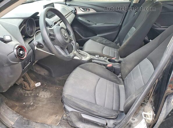 JM1DKFB76J0319025 2018 MAZDA CX-3 Черный Вид салона спереди