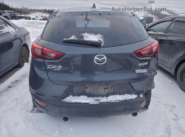 JM1DKFB77H0154015 2017 MAZDA CX-3 Черный Вид сзади