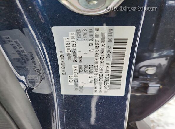 JM1DKFB77H0163748 2017 MAZDA CX-3 Blue Widok naklejki z numerem VIN