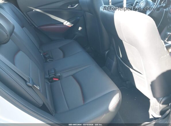 JM1DKFC71H0165574 2017 MAZDA CX-3 White Widok naklejki z numerem VIN