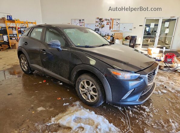 JM1DKFC73J1332405 2018 MAZDA CX-3 Черный Передняя правая четверть