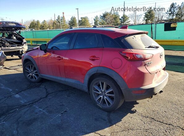 JM1DKFC75J0305471 2018 MAZDA CX-3 Темно-бордовый Задняя левая четверть