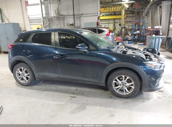 JM1DKFC77G0137356 2016 MAZDA CX-3 Синий Вид задней части салона
