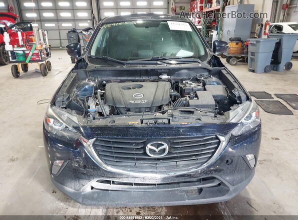 JM1DKFC77G0137356 2016 MAZDA CX-3 Синий Вид щитка приборов