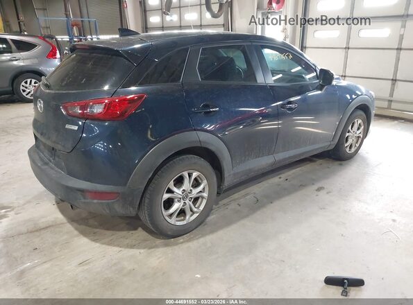 JM1DKFC77G0137356 2016 MAZDA CX-3 Синий Задняя правая четверть