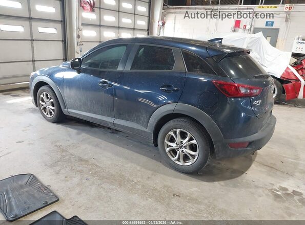 JM1DKFC77G0137356 2016 MAZDA CX-3 Синий Задняя левая четверть