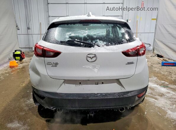 JM1DKFC77J0331635 2018 MAZDA CX-3 Белый Вид сзади