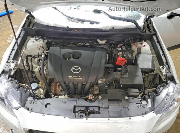 JM1DKFC77J0331635 2018 MAZDA CX-3 Белый Вид подкапотного пространства
