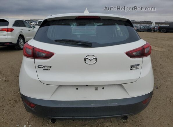 JM1DKFC79J0306333 2018 MAZDA CX-3 Белый Вид сзади