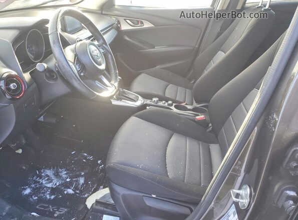 JM1DKFC79J0327909 2018 MAZDA CX-3 Угольный Вид салона спереди