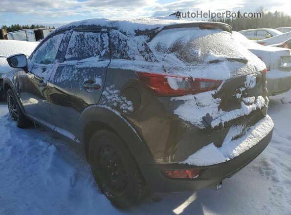 JM1DKFC79J0327909 2018 MAZDA CX-3 Угольный Задняя левая четверть