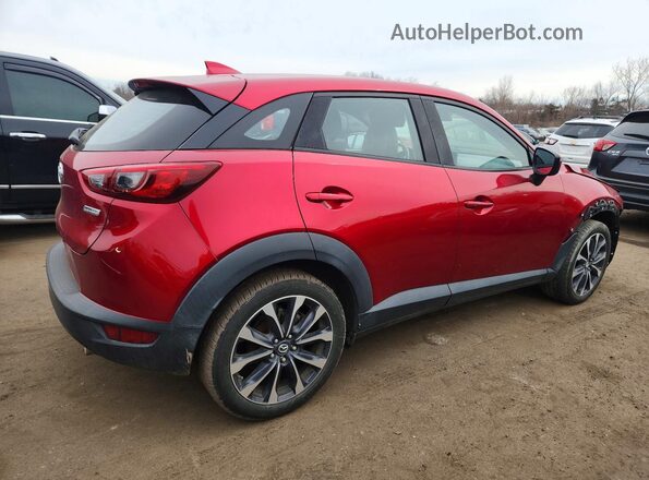 JM1DKFC79K1420120 2019 MAZDA CX-3 Красный Задняя правая четверть