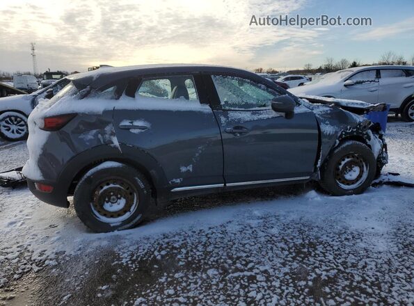 JM1DKFD70M1515747 2021 MAZDA CX-3 Серый Задняя правая четверть
