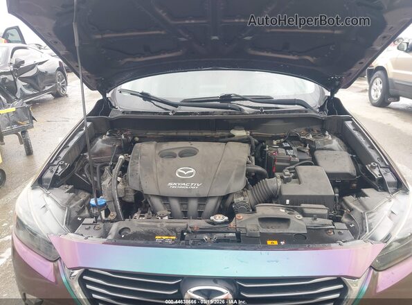 JM1DKFD72G0134122 2016 MAZDA CX-3 Blue Widok z tyłu