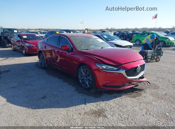 JM1GL1TY1L1520056 2020 MAZDA 6 Красный Передняя правая четверть