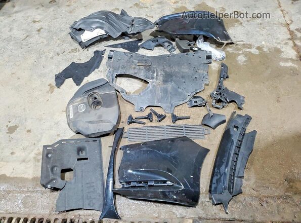 JM1GL1TY3M1601707 2021 MAZDA 6 Черный Вид подкапотного пространства