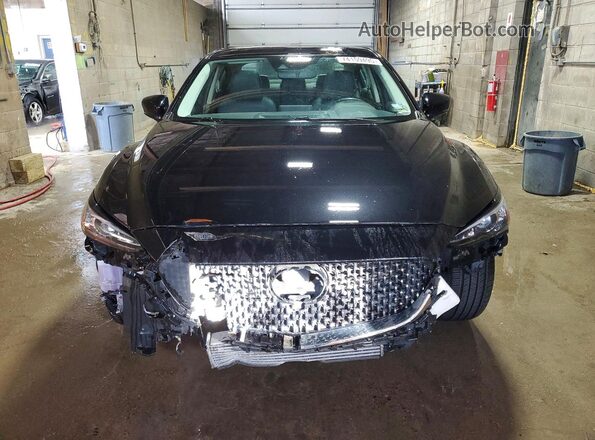 JM1GL1TY3M1601707 2021 MAZDA 6 Черный Вид спереди