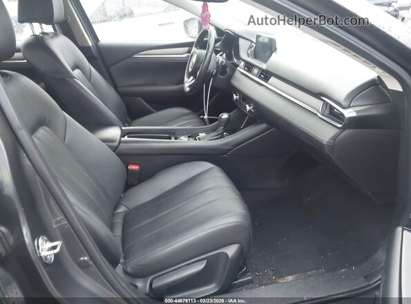 JM1GL1TY4K1507865 2019 MAZDA 6 Серый Вид салона спереди