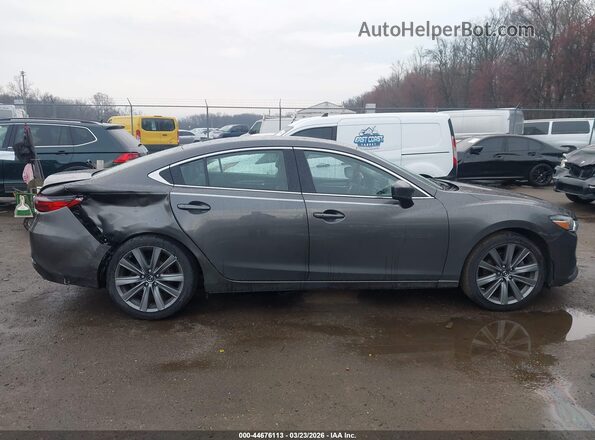 JM1GL1TY4K1507865 2019 MAZDA 6 Серый Вид задней части салона