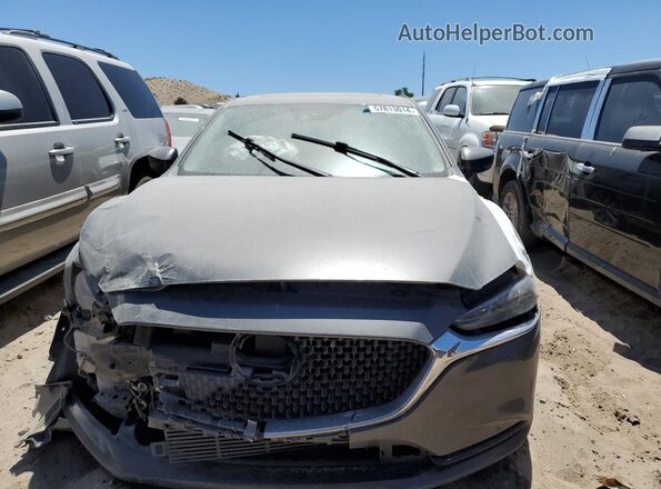 JM1GL1TY6J1321596 2018 MAZDA 6 Черный Вид спереди