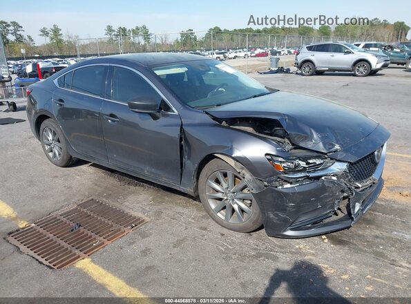 JM1GL1UM5L1522873 2020 MAZDA 6 Серый Передняя правая четверть
